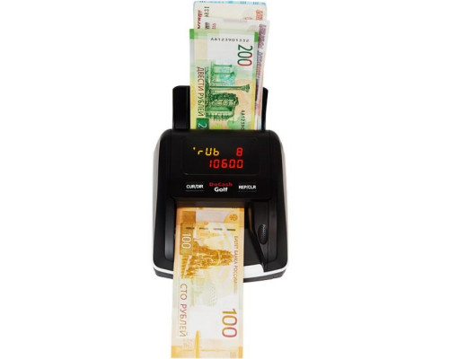 Купить Детектор банкнот DoCash Golf RUB (без аккумулятора) от DoCash