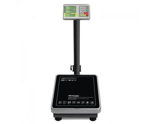 Купить Весы напольные торговые Mertech M-ER 335 ACLP-150.20 "TURTLE" (с расч. стоимости LCD) от Mertech