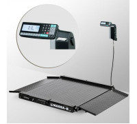 Весы платформенные с пандусом с печатью этикеток Масса-К 4D-LA-10/10-1500_RL