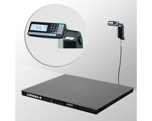 Купить Весы платформенные с печатью этикеток Масса-К 4D-PM-15/12-2000-RL от Масса-К