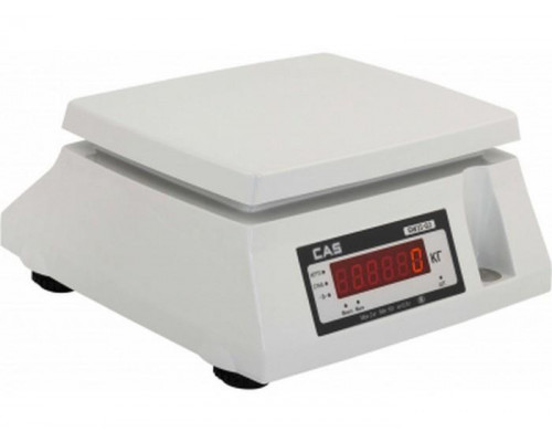 Купить Весы фасовочные CAS SWII-5DD "SUS tray" (RS-232) от CAS