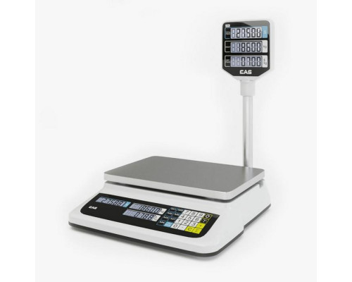 Купить Весы торговые CAS PR-30P (LCD, II, RS-232) от CAS